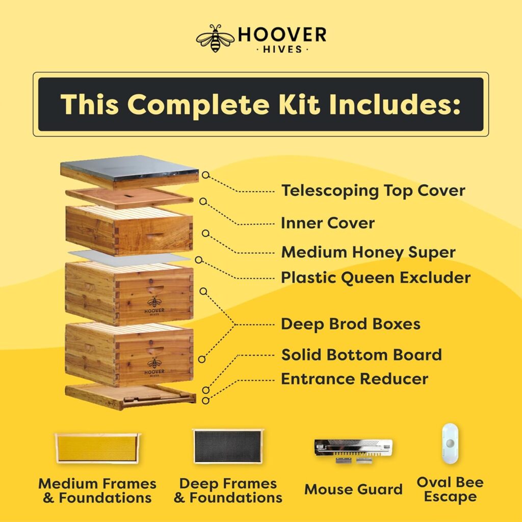 Hoover Hives Bee Hive Kit Diagram
